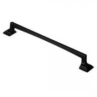 Ручка мебельная ZN 07 128мм BL черный матовый (002-001425)